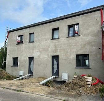 Maison neuve 4chs, grand jardin – PEB A+