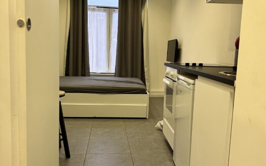 Studio bien agencé dans maison bruxelloise