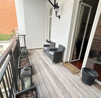 Magnifique appartement full meublé coeur de Bxl avec bel terrasse +/-110m2